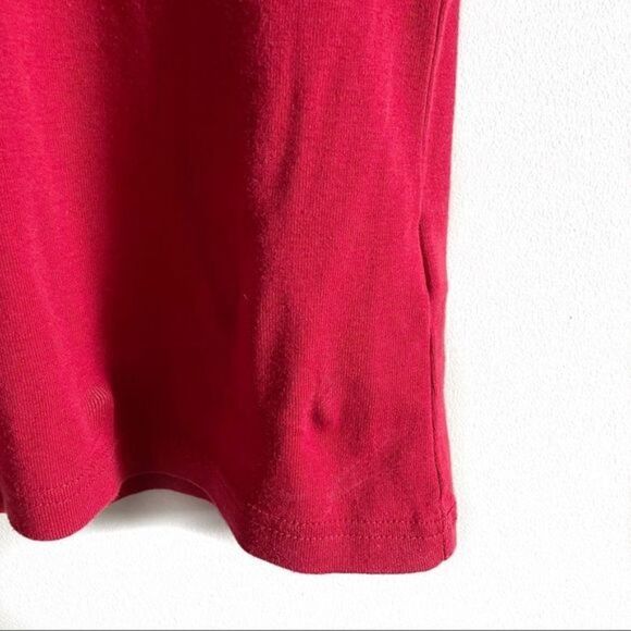 (3/$15) Y2K Vintage Tommy Hilfiger Red Tee - Picture 2 of 4